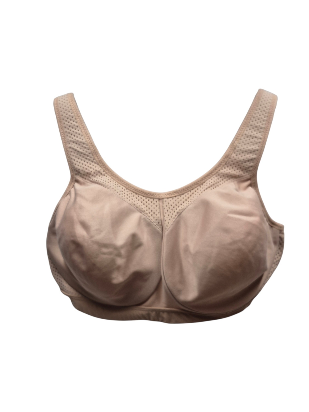 Glamorise Underwire Sport Bra Women's Size 36DD Tan Nude High Impact